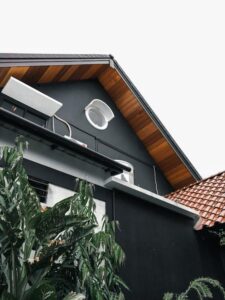 Exterior of a house